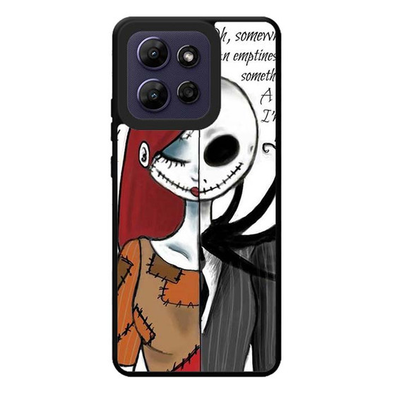 The Nightmare Before Christmas quotes Motorola Moto G Play 2026 Case