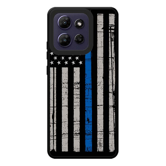The Thin Blue Line USA Flag Motorola Moto G Play 2026 Case