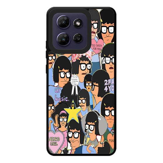 Tina Belcher collage Motorola Moto G Play 2026 Case