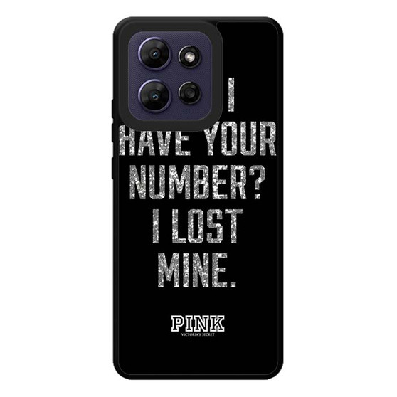 Victoria's Secret Pink Quotes Motorola Moto G Play 2026 Case