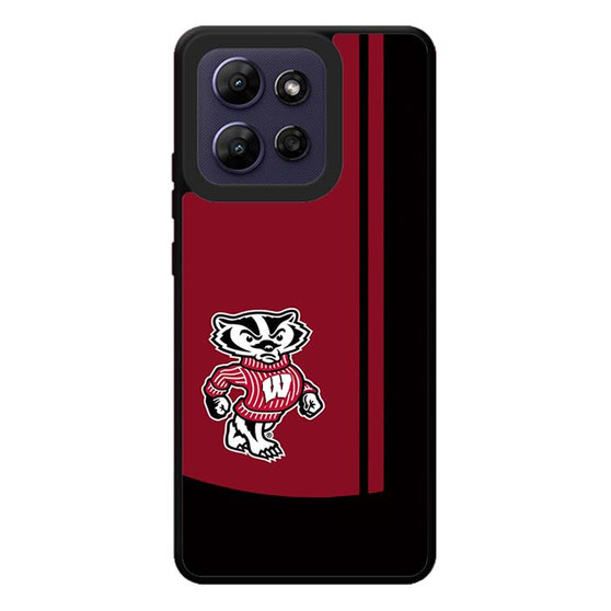 Wisconsin Badgers American Football 1 Motorola Moto G Play 2026 Case