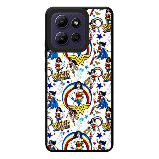 Wonder Woman Collages 1 Motorola Moto G Play 2026 Case