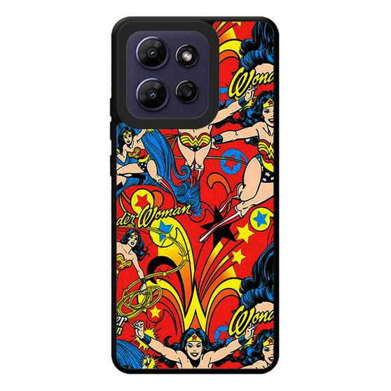 Wonder Woman Collages 2 Motorola Moto G Play 2026 Case