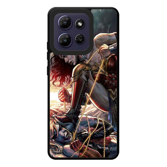 Wonder Woman VS Harley Quinn Motorola Moto G Play 2026 Case