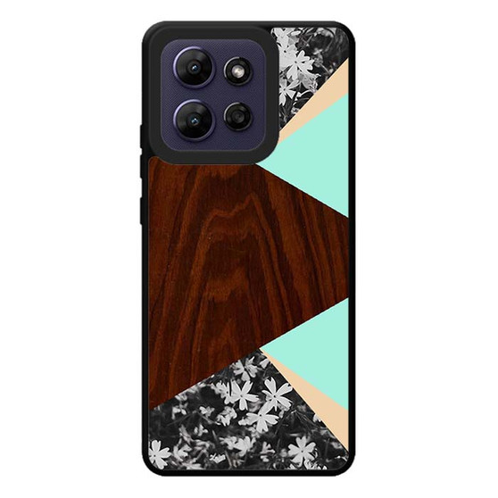 Wood Floral 2 Motorola Moto G Play 2026 Case