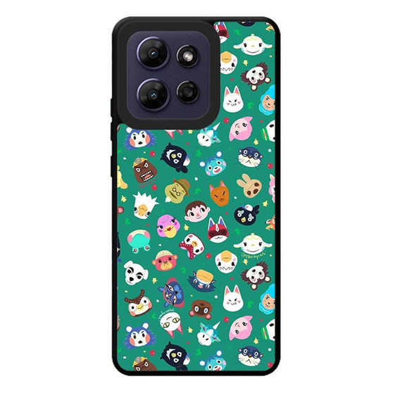 Animal Crossing Collage 2 Motorola Moto G Play 2026 Case