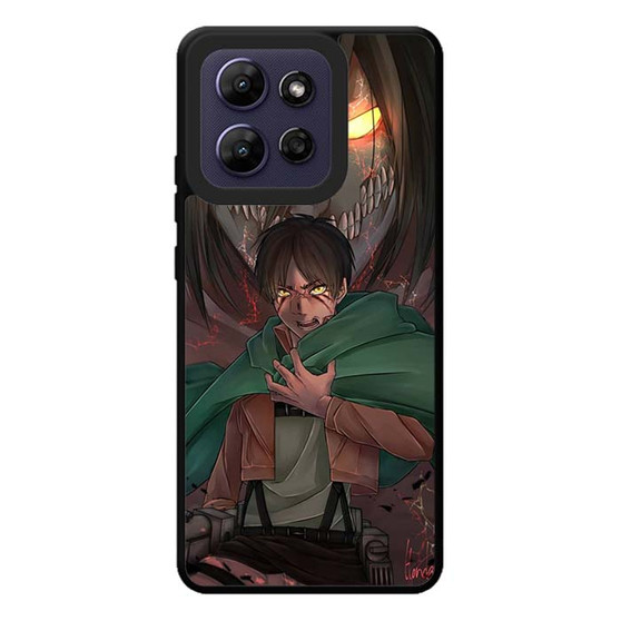 Attack on Titan Eren Jeager 1 Motorola Moto G Play 2026 Case