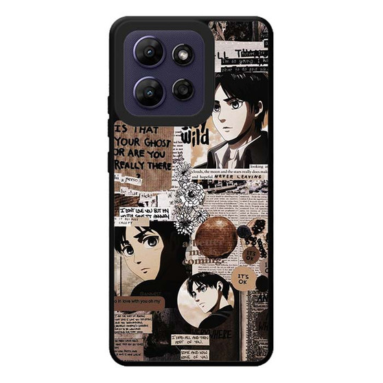 Attack on Titan Eren Quotes Motorola Moto G Play 2026 Case