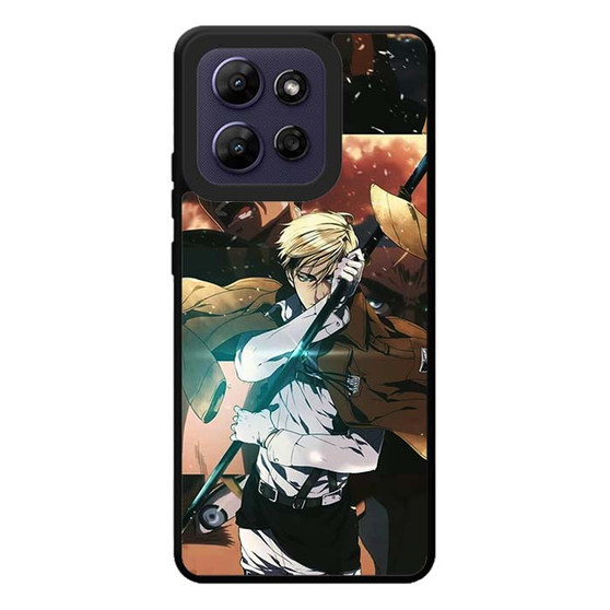 Attack on Titan Erwin Smith Motorola Moto G Play 2026 Case