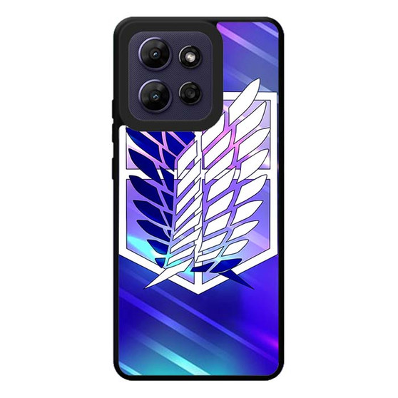 Attack on Titan Survey Corps logo Motorola Moto G Play 2026 Case