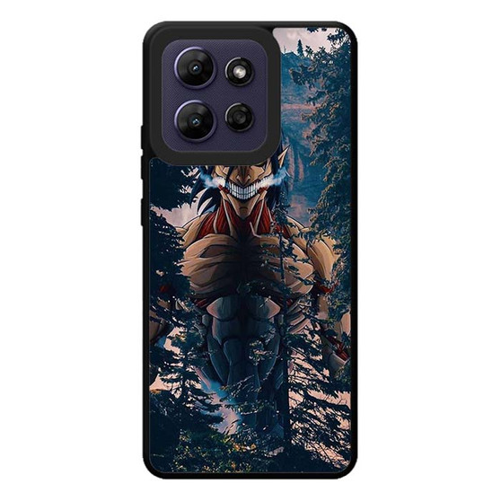 Attack On Titan Eren Yeager Titan Motorola Moto G Play 2026 Case