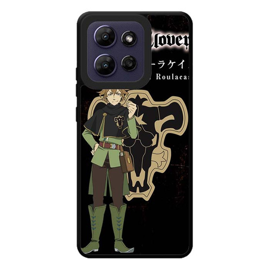 Black Clover Finral Roulacase Motorola Moto G Play 2026 Case
