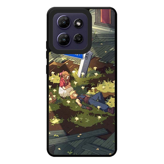 Final Fantasy VII Aerith and Cloud Motorola Moto G Play 2026 Case
