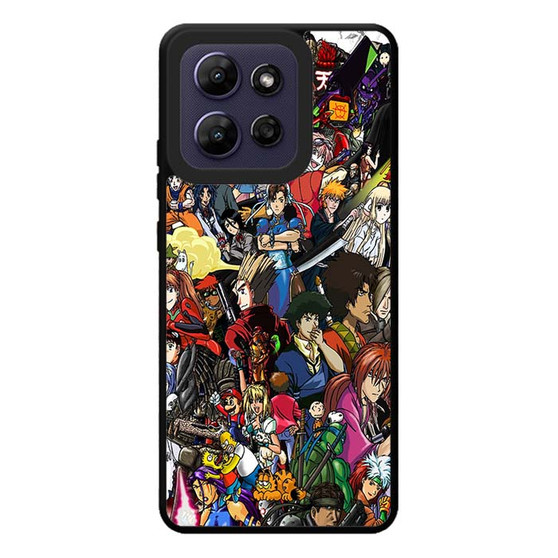 Anime Pop Culture Collage Motorola Moto G Play 2026 Case