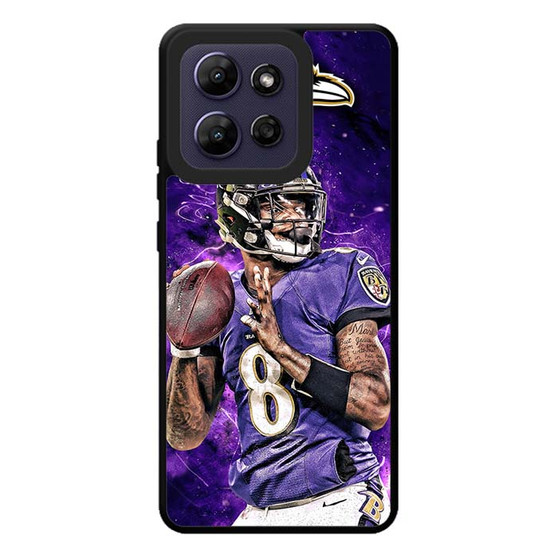 Baltimore Ravens Lamar Jackson Motorola Moto G Play 2026 Case