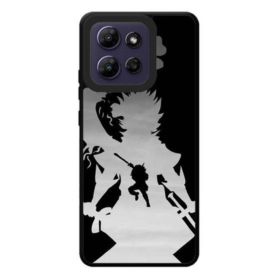 Black Clover Asta Siluet Motorola Moto G Play 2026 Case