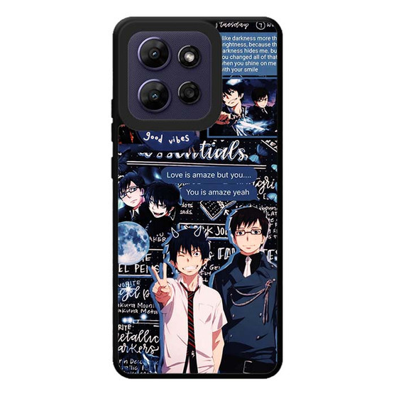 Blue Exorcist Quotes Motorola Moto G Play 2026 Case