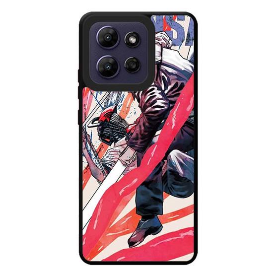 Denji VS Katana Man Cover Motorola Moto G Play 2026 Case
