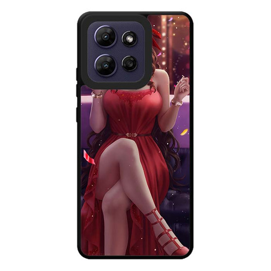 Final Fantasy VII Remake Aerith art Motorola Moto G Play 2026 Case