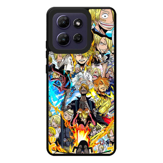 One Piece Sanji Collages 2 Motorola Moto G Play 2026 Case