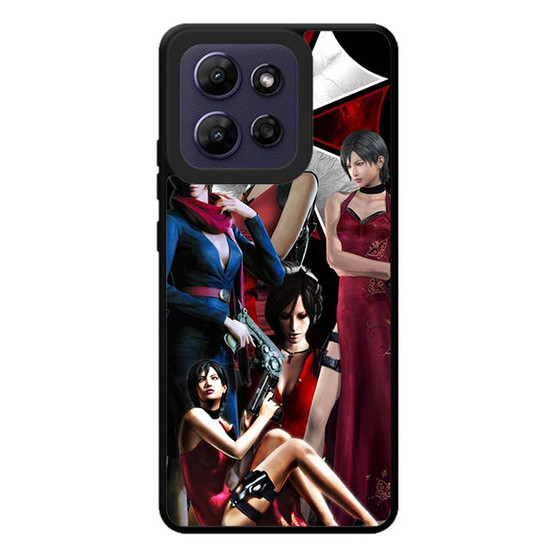 Resident Evil 4 Ada Wong Collages Motorola Moto G Play 2026 Case