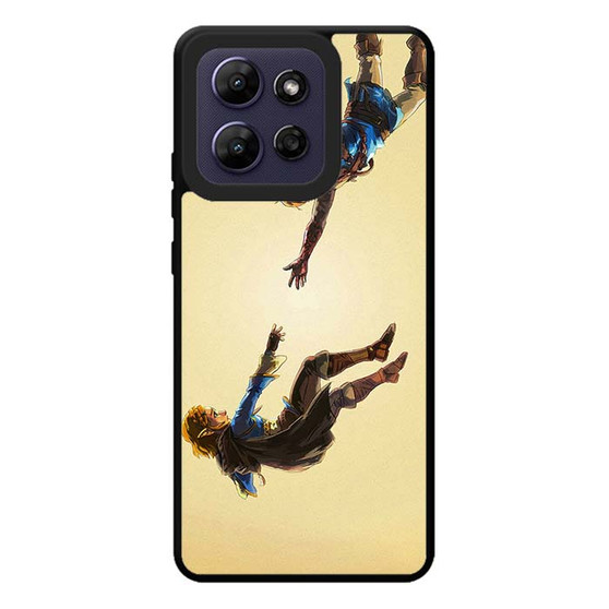 The Legend of Zelda Tears of the Kingdom Link and Zelda Motorola Moto G Play 2026 Case