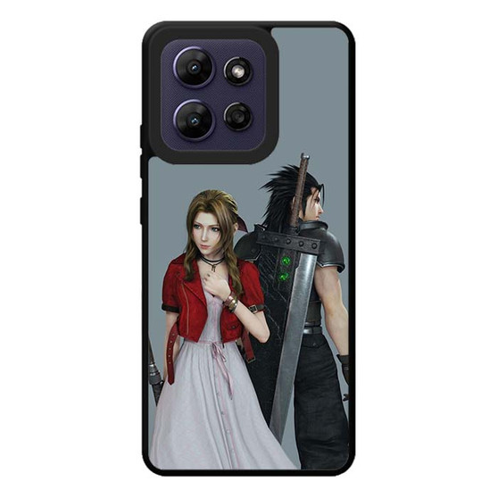 Final Fantasy VII Aerith and Zack Motorola Moto G Play 2026 Case
