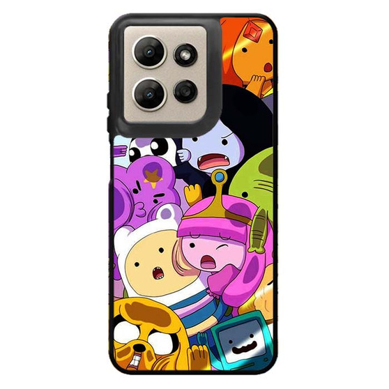 Adventure time character on a glass Motorola Moto G Power 2026 Case