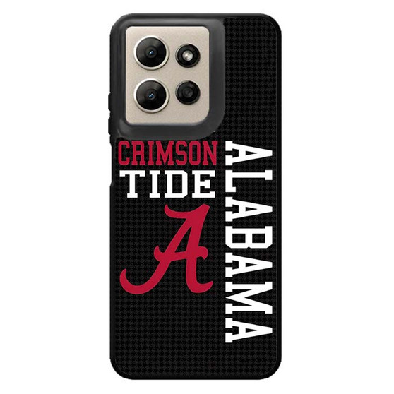 Alabama Cromson Tide in Black Motorola Moto G Power 2026 Case