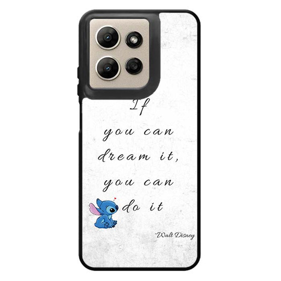 Disney Stitch Quotes Motorola Moto G Power 2026 Case