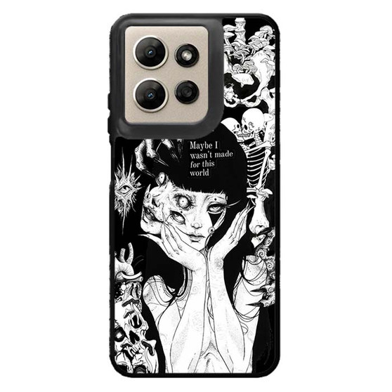 Junji Ito Manga Tomie Quotes Motorola Moto G Power 2026 Case