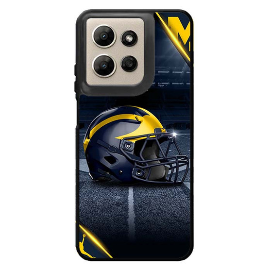 Michigan Wolverines Helmet Motorola Moto G Power 2026 Case