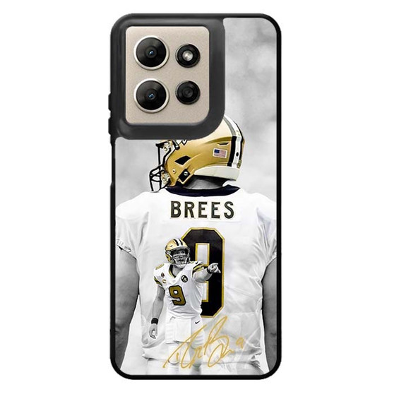 New Orleans Saints Brees 1 Motorola Moto G Power 2026 Case