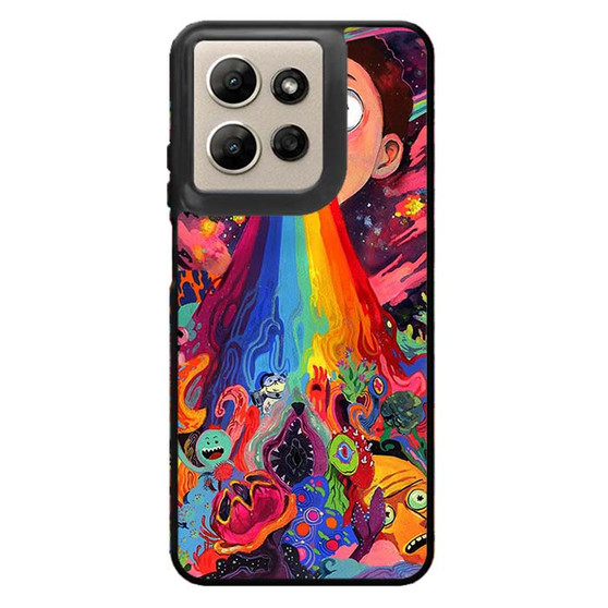 Psychedelic Rick and Morty Motorola Moto G Power 2026 Case