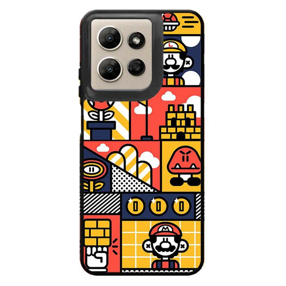 Super mario bross art Motorola Moto G Power 2026 Case
