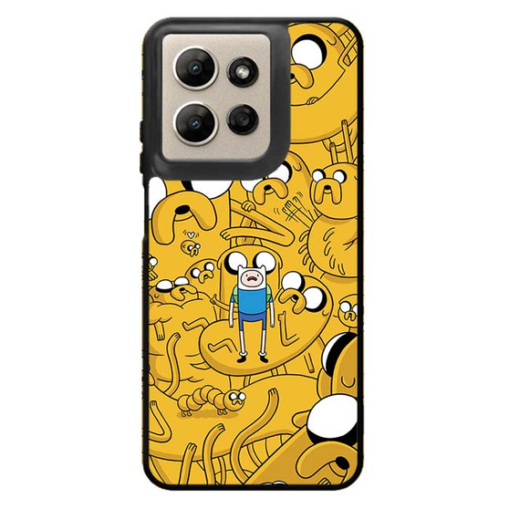 Adventure Time Jake Collage Motorola Moto G Power 2026 Case