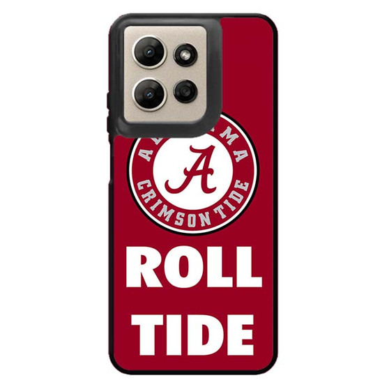 Alabama Crimson Roll Tide football 3 Motorola Moto G Power 2026 Case