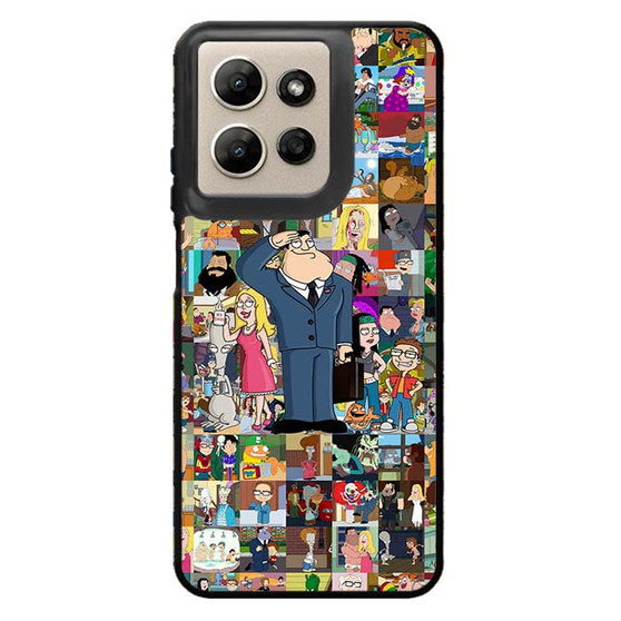 American Dad Collage Motorola Moto G Power 2026 Case