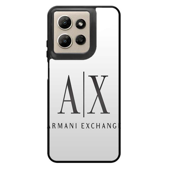 Armani exchange white Motorola Moto G Power 2026 Case