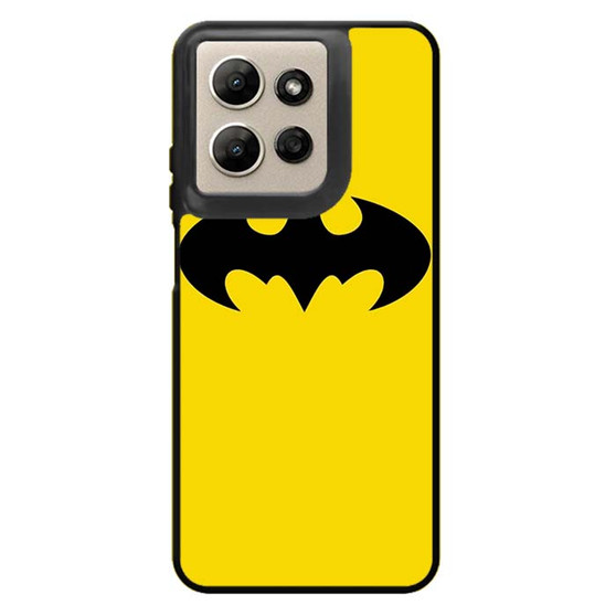 Batman Logo in Yellow Motorola Moto G Power 2026 Case