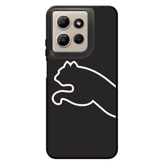 black puma half logo Motorola Moto G Power 2026 Case