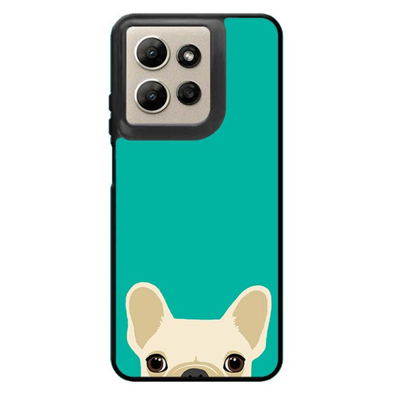 blue french bulldog Motorola Moto G Power 2026 Case
