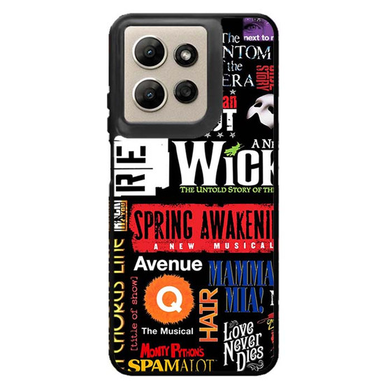brodway musical collage Motorola Moto G Power 2026 Case