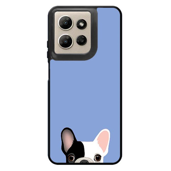 Cute French Bulldog Light Blue Motorola Moto G Power 2026 Case