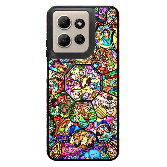 disney characters stained glass Motorola Moto G Power 2026 Case