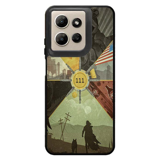 Fallout 4 Collage Arts Motorola Moto G Power 2026 Case