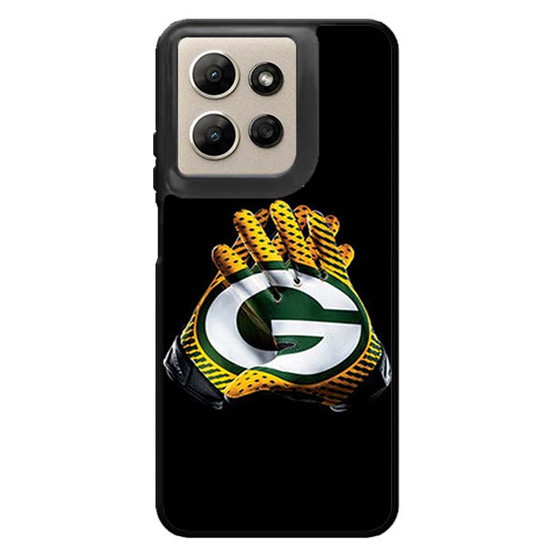 Green Bay Packer On Gloves Motorola Moto G Power 2026 Case