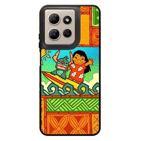 Lilo And Stitch Hawaiian Art Motorola Moto G Power 2026 Case