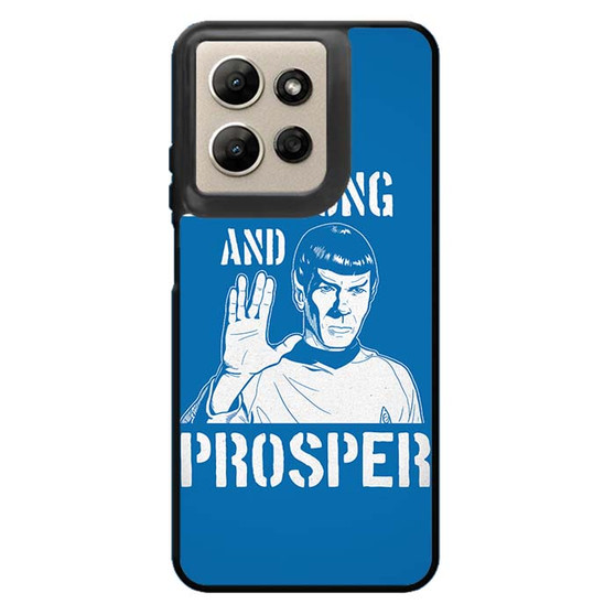 Live Long And Prosper Spock Star trek Motorola Moto G Power 2026 Case