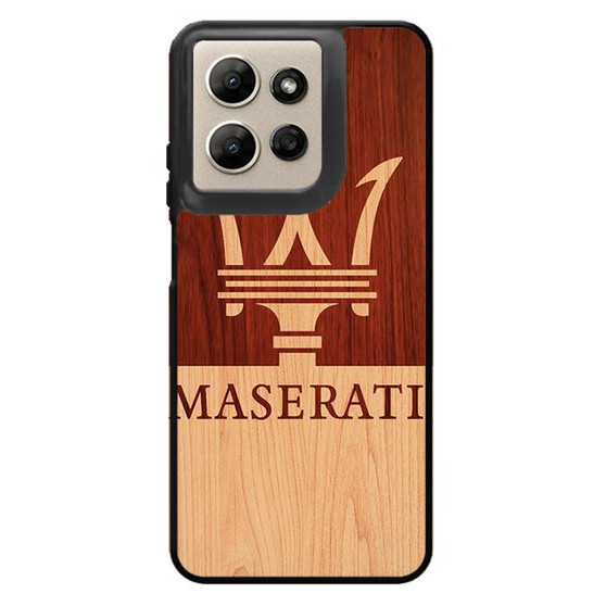 maserati wood Motorola Moto G Power 2026 Case